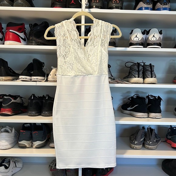 LIPSY size 6 white dress - Picture 1 of 6